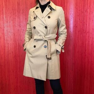 J.Crew Petite Icon Trench Coat SIZE 0P